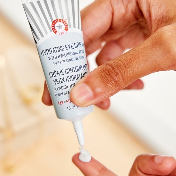 NIB First Aid Beauty HYDRATING EYE CREAM WITH HYALURONIC ACID - Picture 4 of 7